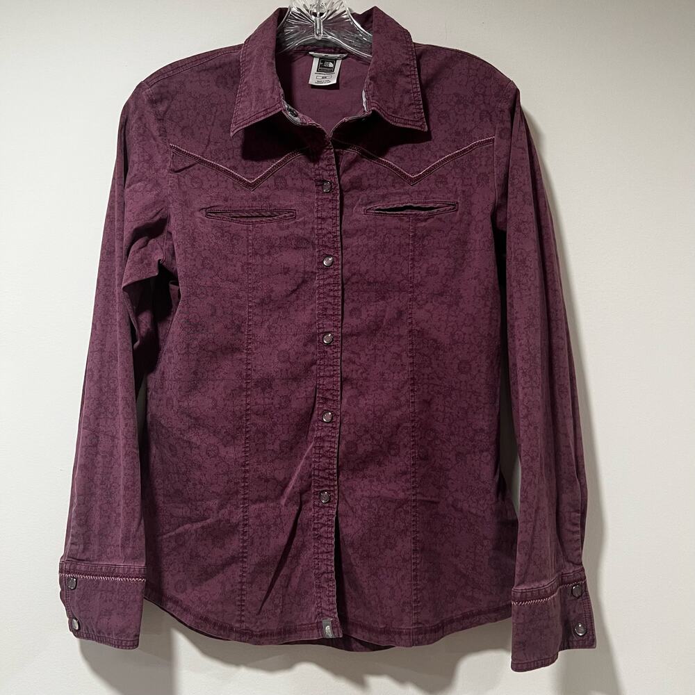 The North Face Buttondown Style Purple Medium